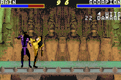 Screenshot from Mortal Kombat Advance (USA)