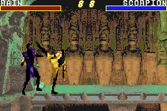 Screenshot from Mortal Kombat Advance (USA)