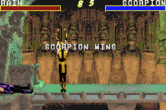 Screenshot from Mortal Kombat Advance (USA)