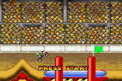 Screenshot from Motocross Maniacs Advance (Japan)