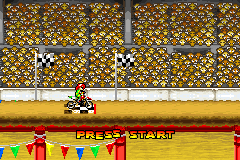 Screenshot from Motocross Maniacs Advance (Japan)