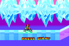 Screenshot from Motocross Maniacs Advance (Japan)