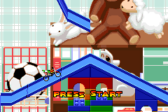 Screenshot from Motocross Maniacs Advance (USA) (En,Es)