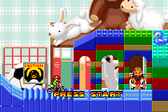 Screenshot from Motocross Maniacs Advance (USA) (En,Es)