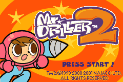 Screenshot from Mr. Driller 2 (Europe) (Virtual Console)