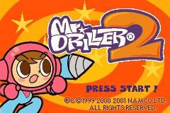 Screenshot from Mr. Driller 2 (USA) (Virtual Console)