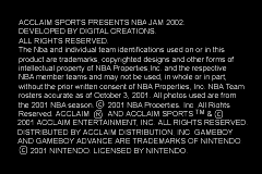Screenshot from NBA Jam 2002 (USA, Europe)