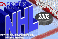 Screenshot from NHL 2002 (USA)
