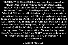 Screenshot from NHL Hitz 2003 (USA)