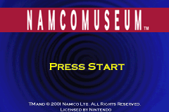 Screenshot from Namco Museum (Europe)