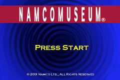 Screenshot from Namco Museum (Japan) (En)