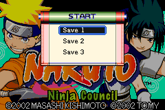 Screenshot from Naruto - Ninja Council (USA)