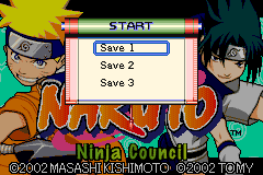 Screenshot from Naruto - Ninja Council (USA)