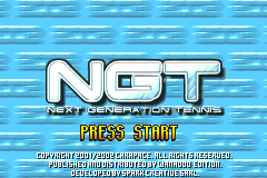 Screenshot from Next Generation Tennis (Europe) (En,Fr,De,Es,It,Pt)