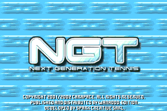 Screenshot from Next Generation Tennis (Europe) (En,Fr,De,Es,It,Pt)