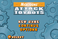 Screenshot from Nicktoons - Attack of the Toybots (USA)