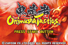 Screenshot from Onimusha Tactics (Japan)