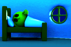Screenshot from Pac-Man Pinball Advance (USA)