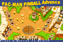 Screenshot from Pac-Man Pinball Advance (USA)