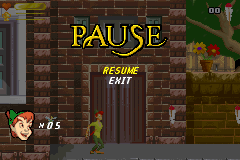 Screenshot from Peter Pan - Return to Neverland (Europe) (En,Fr,De,Es,It,Nl) (Rev 1)
