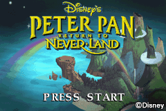Screenshot from Peter Pan - Return to Neverland (USA) (Rev 1)