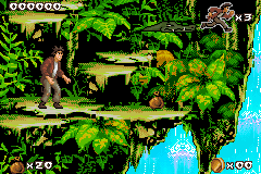 Screenshot from Pitfall - The Mayan Adventure (USA, Europe)