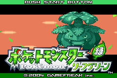 Screenshot from Pocket Monsters - LeafGreen (Japan)