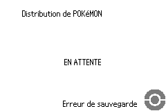 Screenshot from Pokemon - Aura Mew Distribution (France) (Kiosk)