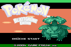 Screenshot from Pokemon - Blattgruene Edition (Germany)