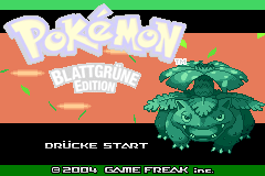 Screenshot from Pokemon - Blattgruene Edition (Germany)