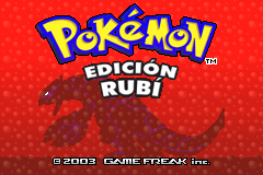 Screenshot from Pokemon - Edicion Rubi (Spain) (Rev 1)