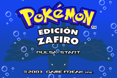 Screenshot from Pokemon - Edicion Zafiro (Spain) (Rev 1)