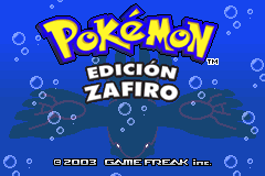 Screenshot from Pokemon - Edicion Zafiro (Spain)