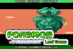 Screenshot from Pokemon - Leaf Green (USA) (Pirate)