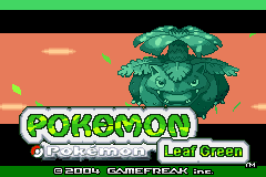 Screenshot from Pokemon - Leaf Green (USA) (Pirate)
