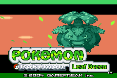 Screenshot from Pokemon - Leaf Green (USA) (Pirate)