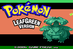 Screenshot from Pokemon - LeafGreen Version (USA, Europe) (Rev 1)