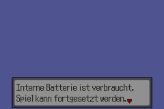 Screenshot from Pokemon - Rubin-Edition (Germany) (Rev 1)