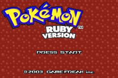 Screenshot from Pokemon - Ruby Version (USA, Europe) (Rev 2)