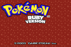 Screenshot from Pokemon - Ruby Version (USA, Europe) (Rev 2)