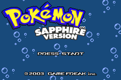 Screenshot from Pokemon - Sapphire Version (USA, Europe) (Rev 2)