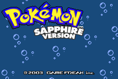 Screenshot from Pokemon - Sapphire Version (USA, Europe) (Rev 2)