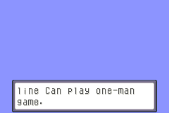 Screenshot from Pokemon - Sapphire Version - Gotta Catch 'em All! (USA) (Unl)