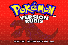 Screenshot from Pokemon - Version Rubis (France)