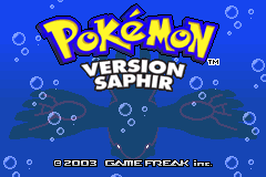 Screenshot from Pokemon - Version Saphir (France)