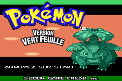 Screenshot from Pokemon - Version Vert Feuille (France)