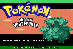 Screenshot from Pokemon - Version Vert Feuille (France)