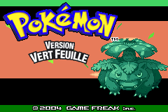 Screenshot from Pokemon - Version Vert Feuille (France)