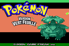 Screenshot from Pokemon - Version Vert Feuille (France)