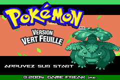 Screenshot from Pokemon - Version Vert Feuille (France)
